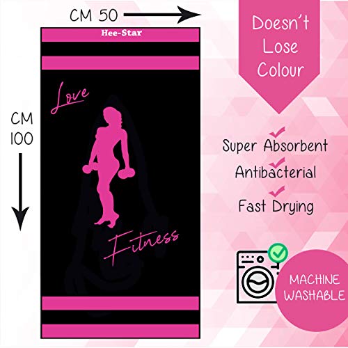 Hee-Star Sporthanddoek – Gym Towel Ideaal voor Fitness - Microvezel Handdoek Super Licht en Dun - Fitness Accessoires… - Image 5