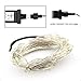 HOPDAY LED String Lights, Copper Wire Lights for Seasonal Decorative Gardens Christmas Holiday Wedding Parties Home Bedroom –Warm White (100 LEDs 33 ft, Low Voltage Plug)