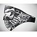 Neoprene Assassin Skull Face Mask Reversible Biker Snow Skateboard Motorbike Sports Athletic Facemask