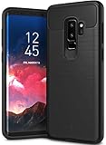 Galaxy S9 Plus Case, Caseology [Vault Series] Slim Protective Shock Absorbing TPU Rugged Protection Textured Grip Black for Samsung Galaxy S9 Plus (2018) - Black