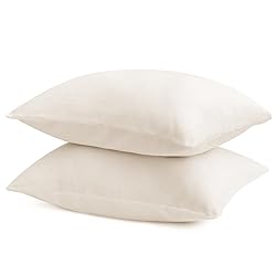 BEDELITE Flannel Pillow Cases Queen Size Set of