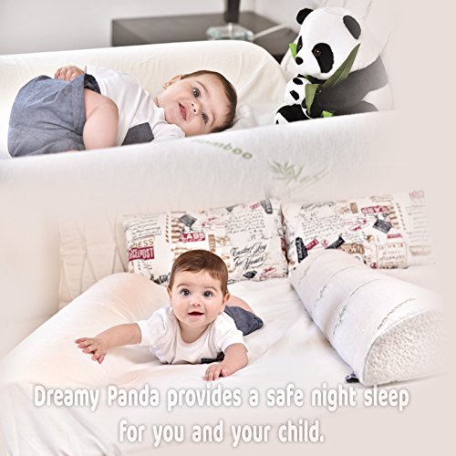 [Large] DreamyPanda Toddler Bed Rail Bumper/Foam Guard for Bed Side