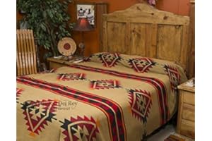 Mission Del Rey Western Bedding Collection - Yavapai Tan King 114"x96"