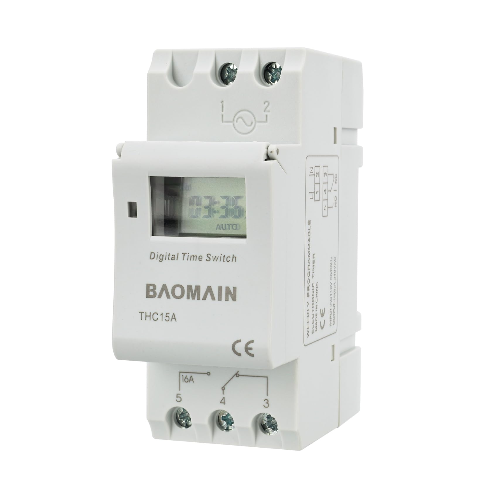 Baomain THC15A AC 110V Digital LCD Power