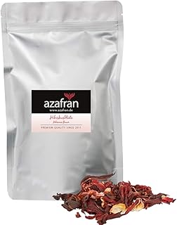 Azafran BIO Hibiskusblüten, Hibiskus ganz getrocknet, ideal als Hibiscus Tee 250g