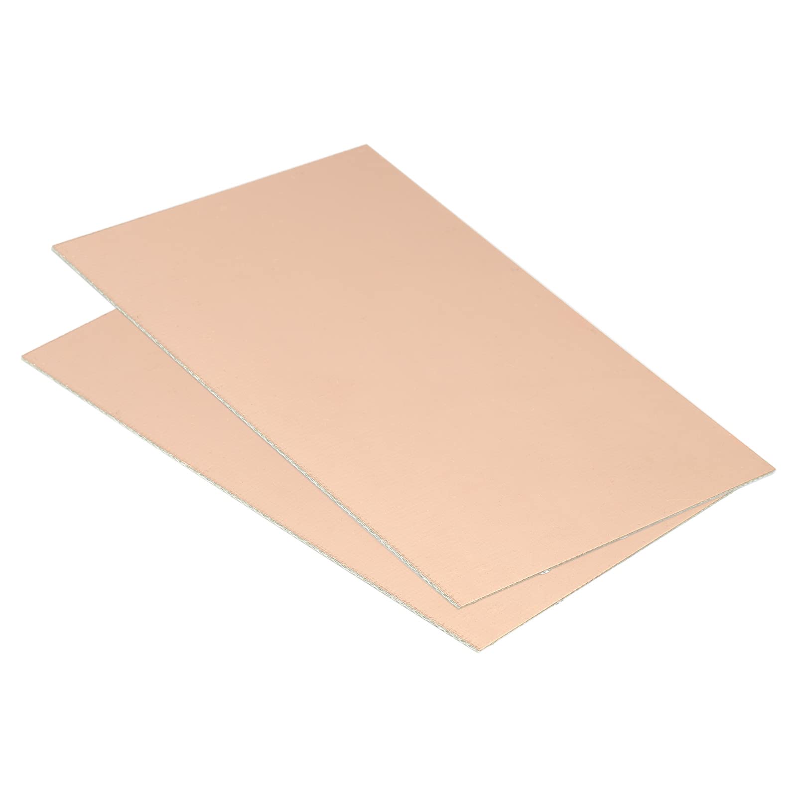 PATIKIL FR4 Single Side Copper Clad, 2 Pack 100 x 70 x 0.8mm PCB Laminate Circuit Board