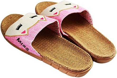 Linen Sandals for Women House Sandals House Slippers Flip flops Beach Slippers Skidproof from Beyang