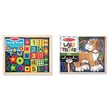 Product Bundle Melissa & Doug 27pc Lacing Beads & Pet Lace and Trace Bundle Book