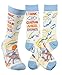 Primitives by Kathy Socks -Think my Guardian Angel drinks, Unisex, One Size