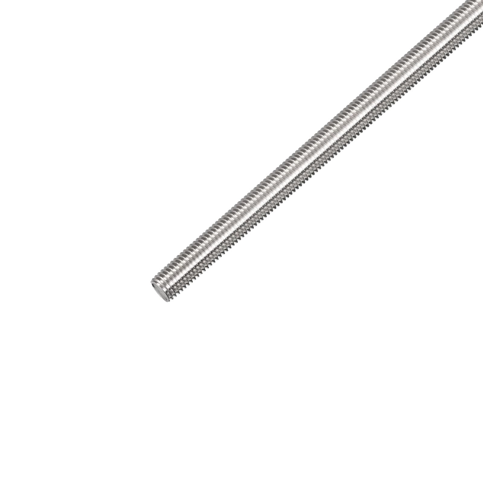 Photo 1 of HiPicco 1/2"-20 Fully All Threaded Rod & Studs, 12" Length, 304 Stainless Steel Right Hand Fine Thread Screw for Furniture Anchor Bolts, Clamps, Hangers and U-Bolts