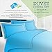 Ellington Home 1800 Series 3 Piece Damask Stripe Duvet Cover Set (Full/Queen, White)