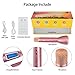 Wireless Microphone Karaoke, Portable Karaoke Player with Bluetooth Speaker for Home KTV Singing Support IOS Apple Iphone Ipad Android Smartphone PC (Pink)