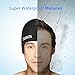 TURATA Swimming Cap 2 Pack Swim Caps Waterproof Unisex Premium Silicone No-Slip Swimming Hat for Adults Kids Woman and Men One Size Hat - Black & Blue (Black)