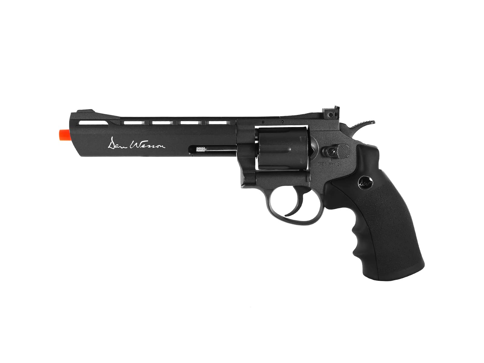 ASG Dan Wesson Revólver de CO2 gris de 6 y 6 mm