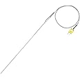 MECCANIXITY K Type Thermocouple with Plug, Meter Temperature Sensor Probe -50 to 1100°C(-58 to 2012°F) Stainless Steel, 3x450
