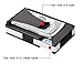 TougherGun Aluminum Slim Minimalist Front Pocket Wallet Credit Card Case Holder RFID Blocking (aluminum black)