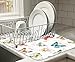 Kay Dee Designs Butterfly Garden Microfiber Countertop Drying Mat