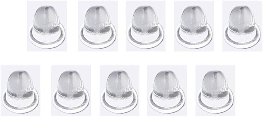 Amazon アクセサリーショップピエナ 10個 5ペア 樹脂 シリコンキャッチ ピアスキャッチャー ピアスキャッチ レディース メンズ ピアスキャッチ 通販