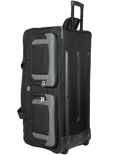 100L Extra Large Rolling Duffel Bag with Wheels and Handle – 33