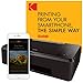 Kodak V65MEGA3ECO/37 Verite Wireless Color Photo Inkjet Printer with Scanner and Copier and XL Ink Bundle, Black