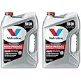 Valvoline Full Synthetic High Mileage with MaxLife Technology SAE 5W-30 Motor Oil 5 QT (Pack of 2)