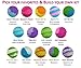 Sense Sation Vanilla & Chamomile Bath Bomb USA Handmade Ultra Lush Spa Bath Fizzies 4.5 oz. Organic Essential Oil, Fizzy & Colorful, Aromatherapy & Moisturizing, Vegan & Gluten Free Gift Idea