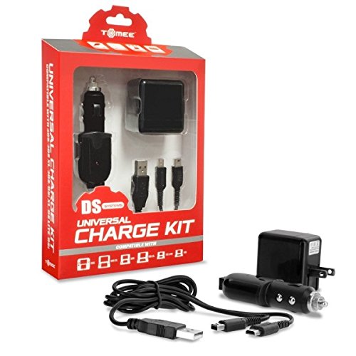 Tomee Universal Charge Kit for New 2DS XL/ New 3DS/ New 3DS XL/ 2DS/ 3DS XL/ 3DS/ DSi XL/ DSi/ DS Lite