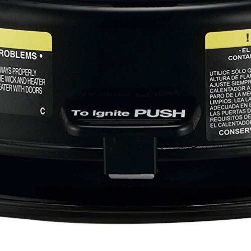 DynaGlo RMC95C6B Indoor Kerosene Convection Heater 23000 BTU Black