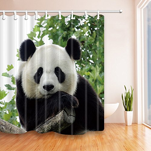 Bear Shower Curtains Kritters in the Mailbox Bear Shower Curtain
