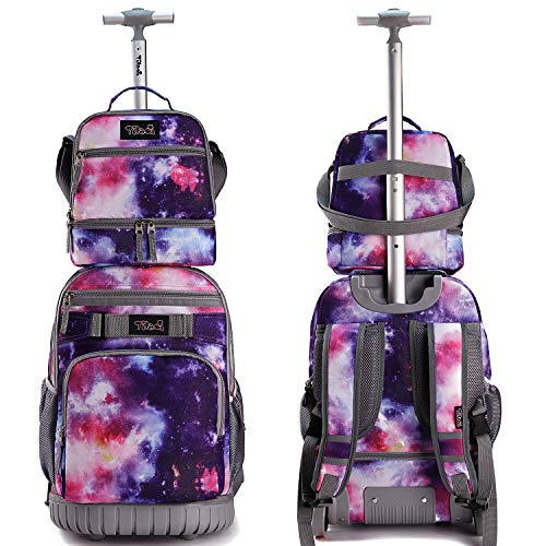tilami rolling backpack galaxy