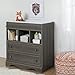 South Shore Savannah Changing Table with Drawers, Gray Maple