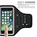 LOVPHONE iPhone 7/8 Plus Armband, Man/Women Running Sport Armband for iPhone 7/8 Plus Suitable for Gym Workout w/Kickstand Key Bag Earbuds Holder Card Slot Case, Water Resistant (Gray)