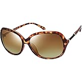 The Fresh Women's Oversized Square Jackie O Cat Eye Hybrid Butterfly Fashion Sunglasses - Exquisite Packaging