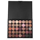 35 Colors Eyeshadow Palette, Staron Makeup Shimmer Glitter Eye Shadow Matte Cosmetic Powder Palette Eyeshadow Organizer Make Up Palettes (E)