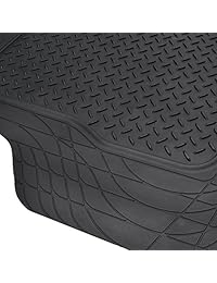 BDK   Alfombrilla de goma resistente para el suelo, protección para todo tipo de climas, recortable para adaptarse y resistente goma HD