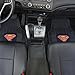 BDK Warner Bros DC Comics Superman Superhero Car Accessories - All Weather Heavy Duty Rubber Liners - Anti-Slip 27 x 18 in Car Mats - Universal Fit Floor Mats