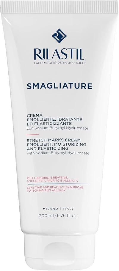 Rilastil Women's Anti-Stretch Mark Cream 200ml Sensitive Skin Pregnancy