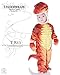 Underwraps Baby's T-Rex, Rust,Large(2T-4T)