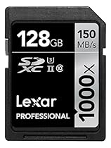 Lexar Professional 1000x 128GB SDXC UHS-II Card LSD128CRBNA10002 - 2 Pack