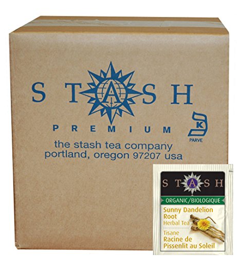 Stash tea organic sunny dandelion root, 100 count (pack…