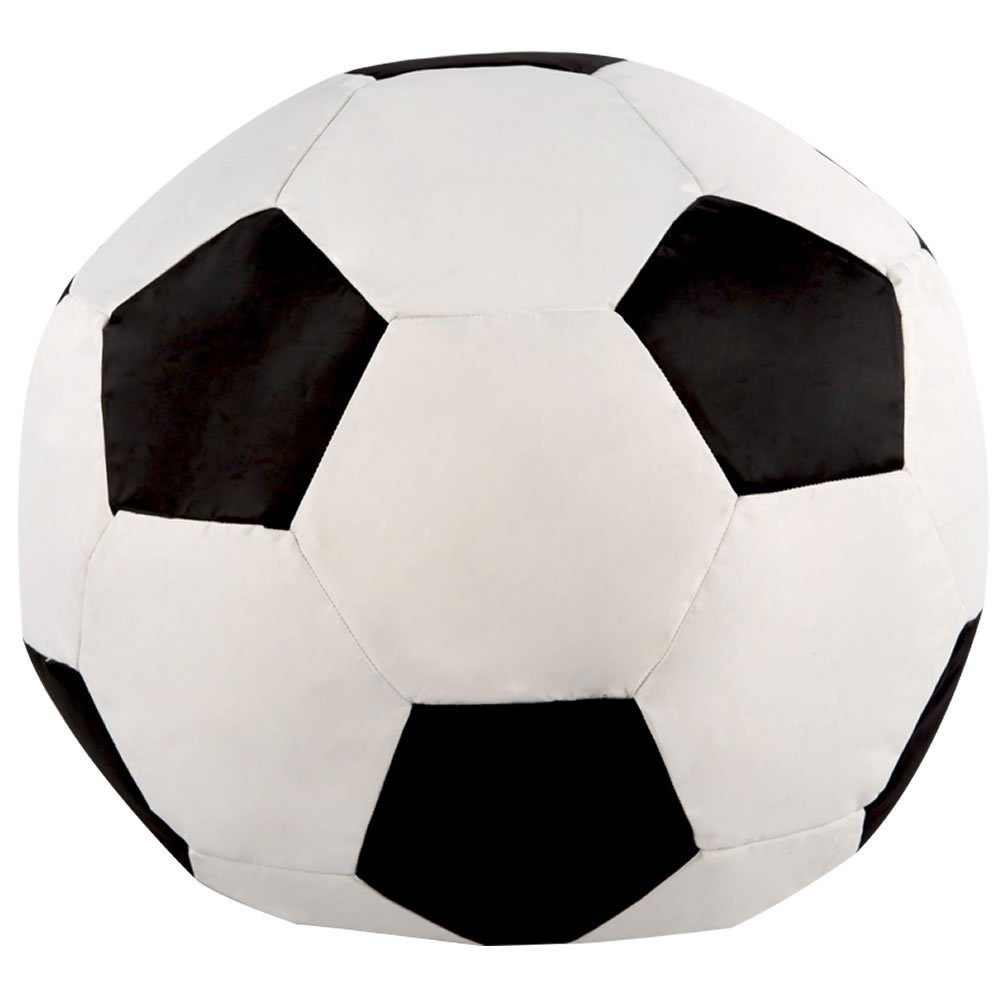 Bean Bag Planet Kids Asiento Puff, diseño de balón de fútbol ...