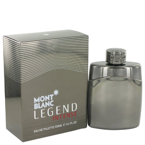Mont Blanc Legend Intense Eau de Toilette Spray for Men, 3.3 Ounce