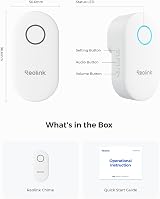 Reolink Video Doorbell Add-on Chime for WiFi V2 or Higher Battery Doorbell view 6