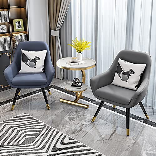 QLJJSD Luxury Marble End Table Decor & More Round Coffee Table with