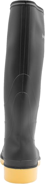 Dunlop Dull Unisex Full Knee Waterproof Rain Boots Black PVC Wellies EU36 UK3 view 7