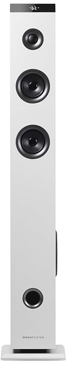 Energy Sistem Tower 3 g2 (Musikturm, Bluetooth 4.1, 45 W Leistung, RCA, 3,5 mm Audio-in) - weiß