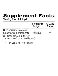 Curcu, gel ultra de 0,018 oz, BCM-95 realza la absorción de la curcumina, HTN0210, 60