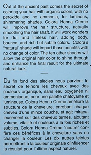 Colora Henna Creme, Burgandy, 2 Ounce