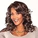 Vivica A. Fox GOLDIE-V New Futura Fiber, Deep Lace Front Wig in Color P42730 18 Inch (Pack of 1)