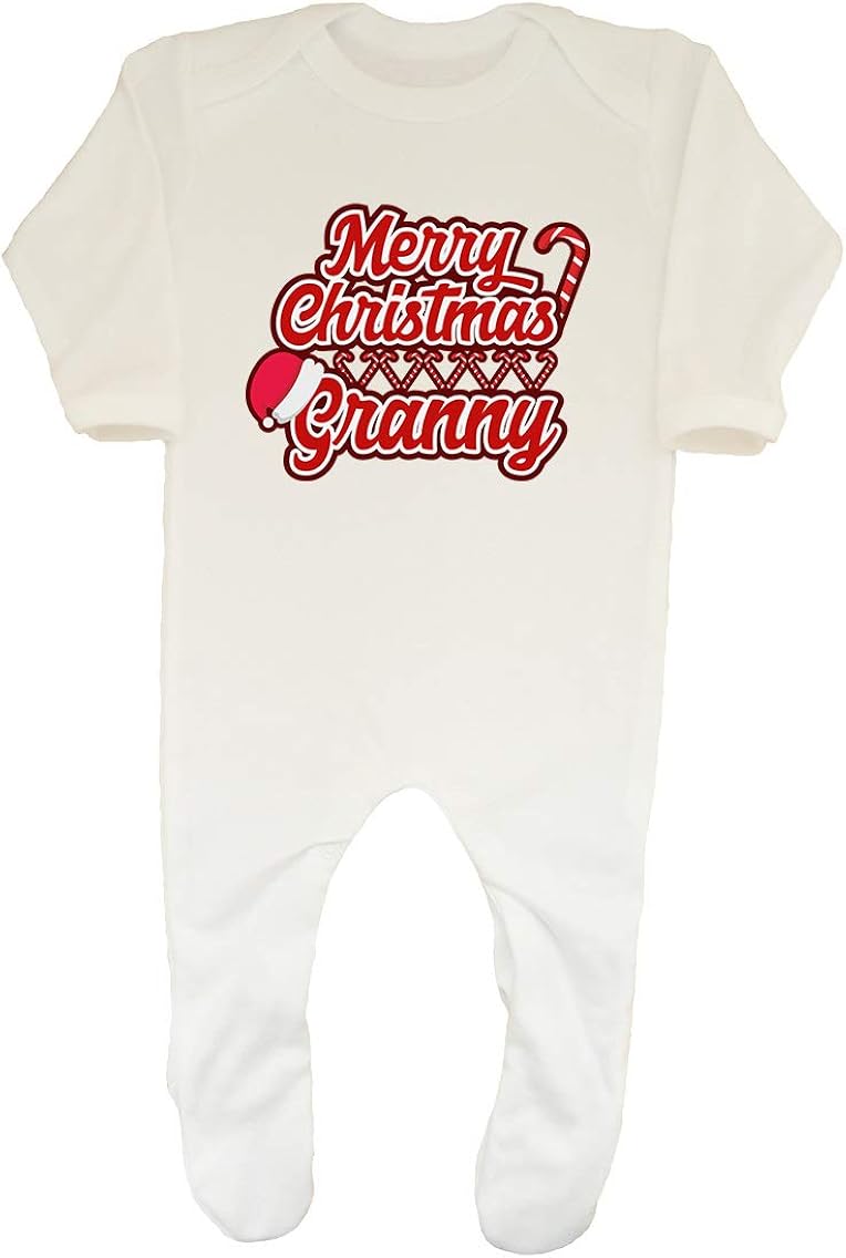 baby santa sleepsuit